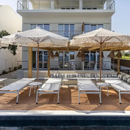 Cavo Dio 1 - Beachfront Bliss - Cozy Pool Sunset Lägenhet