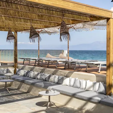 Cavo Dio 1 - Beachfront Bliss - Cozy Pool Sunset Lägenhet